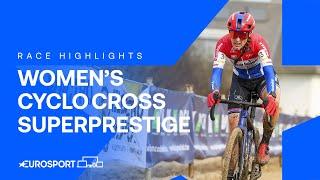 Women’s Superprestige Middelkerke | Cyclo-cross Race Highlights | Eurosport Cycling