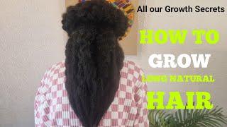 HOW TO GROW HAIR FAST|HOW TO GROW NATURAL HAIR 4C|HAIR GROWTH TIPS|BEST WAY TO GROW YOUR HAIR FASTER