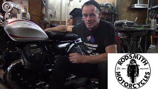 Moto Guzzi Rodsmith Motorcycles Build Let's get rocking