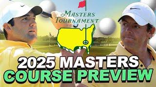 2025 Masters Course Preview - Augusta National Golf Club Key Stats, Modeling + Comp Courses