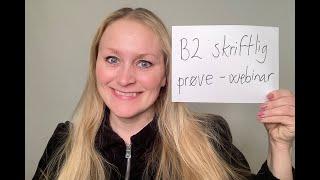 Video 1202 Webinar for B2 skriftlig prøve 22. april 2025