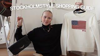 stockholmstyle guide   (what you need )