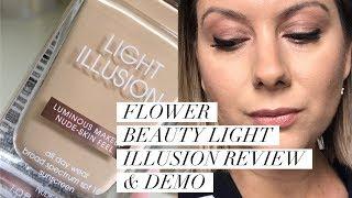 Flower Beauty Light Illusion Foundation Review & Demo