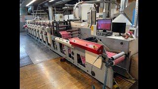 MPS EF 410-8 UV Flexo Printing machine