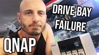 QNAP hard drive bay failure (FIX!)