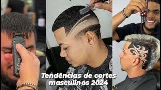 TENDÊNCIAS DE CORTE MASCULINO 2024/ OS MELHORES BARBEIROS DO MUNDO / THE BEST BARBES IN THE WORLD 