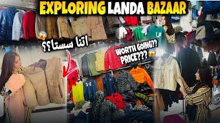 Exploring Landa Bazar Rawalpindi️ || Hidden gems in Rawalpindi || Is it worth going??