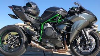 Kawasaki H2 vs Yamaha R1M vs Kawasaki ZX10RR vs KTM 1290 Super Duke vs ZX14R