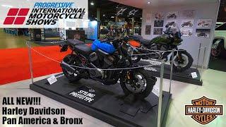 Checking Out The Harley-Davidson Pan America & Bronx | IMS Chicago 2020