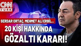 SON DAKİKA  Serdar Ortaç ve Mehmet Ali Erbil De Dahil! Fenomenlere Yasa Dışı Bahis Operasyonu!