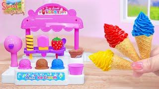 Amazing Rainbow Ice CreamHow To Make Play Doh Rainbow Ice Cream Eating AsmrSweet Baking Recipes