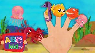 Finger Family Fun with Sea Animals!  | Animal Stories for Toddlers - ABC Kid TV