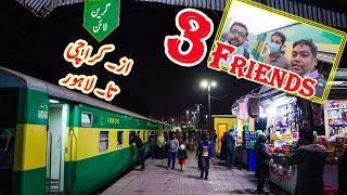 Train Travel is Best with FRIENDS | Karachi to Lahore in Greenline's Economy Class