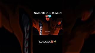 NARUTO THE DEMON  || KURAMA AND NARUTO #kurama #naruto #anime #status