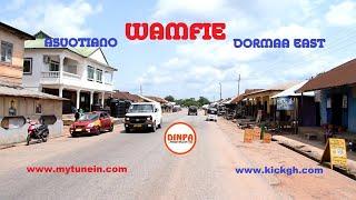 A Ride In Wamfie And Asuotiano In Dormaa East - Dinpa TV