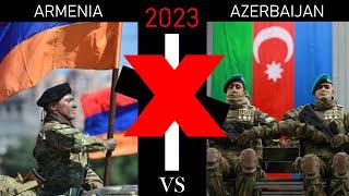 Armenia vs Azerbaijan Military Power Comparison 2023 | Xversus Military