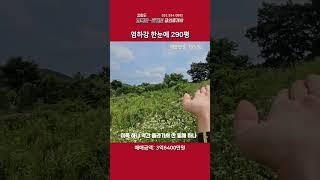 염하강 한눈에 보이는 땅, 전망 좋은 집 터 #shorts