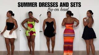 CUTE SUMMER DRESSES AND SETS TRY-ON HAUL | SALE ALERT FROM WHITEFOX