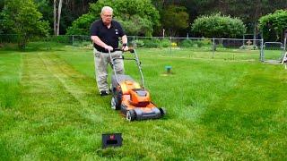 How Well Does It Bag? Husqvarna Electric LE 221 R Mower