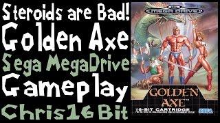 Golden Axe Sega Mega Drive - Steroids are bad!