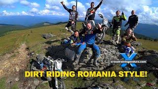 Dirt riding Romania style! ∣ Cross Training Enduro shorty