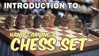 Carving a Chess Set (Board Size, Wood Finish, + Other Considerations)