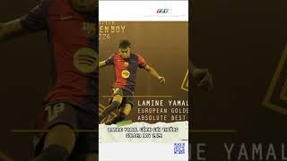 LAMINE YAMAL GIÀNH GIẢI THƯỞNG GOLDEN BOY 2024