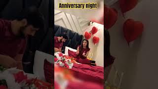 Areeb Aniversary Night #sistrology #iqrakanwal #viralvideo #romantic