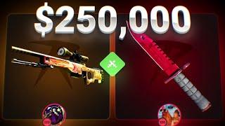I made a $250,000 Case Battle.. (69,000 Subscriber Special)