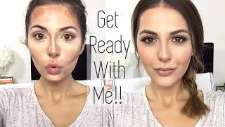 Get Ready With Me | Hair, Makeup & Outfit | Simply Sona