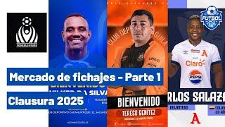 Mercado de fichajes, Parte 1 - Clausura 2025