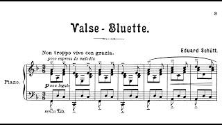 Eduard Schütt | Valse - Bluette