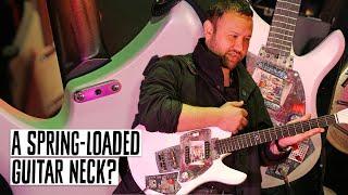 A Spring-Loaded Guitar Neck?! Ruban Nielson's Baranik BE-R Guitar for Unknown Mortal Orchestra