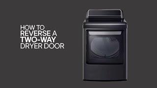 [LG Dryers] How to Reverse a  Dryer Door