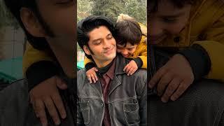 Aditya Redij with his family members Natasha Redij and Aaryash redij