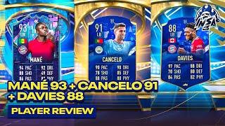 REVIEW MANE 93, CANCELO 91 E DAVIES 88 TOTY NOMINEE