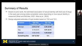 Rona Fang-Yu Hu "Integrating ‘Something Else’ Sexual Identity Responses in Health Disparity Studies"