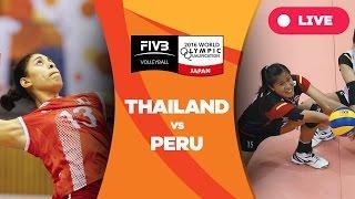 Thailand v Peru - 2016 Women's World Olympic Qualification Tournament