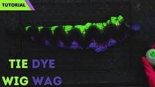 How to Tie Dye a Shirt - WIG WAG DESIGN - Step by Step for Beginners