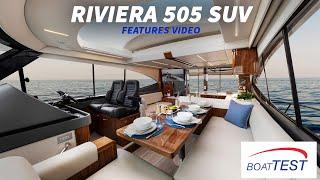 Riviera 505 SUV (2020) - Features Video by BoatTEST