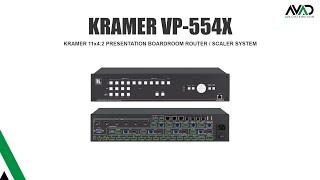 Kramer VP-554X Product Review an Auditorium Application Example