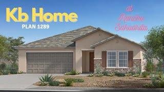 Tour KB Home's plan 1289 at Rancho Sahuarita's Newest Development [Entrada del Pueblo 2023]