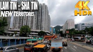 Hong Kong 4K HDR | Full Ride LAM TIN to SHA TIN  via Sky way & Tunnel #hongkong #travel #trending