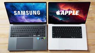 Galaxy Book 3 Ultra vs 16" MacBook Pro - IMPRESSIVE!