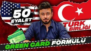 GREEN CARD Formülü! Büyük Sürpriz | Amerika TÜRK Birliği!