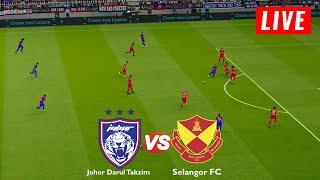 Johor Darul Takzim vs Selangor FC efootball pes21 gameplay