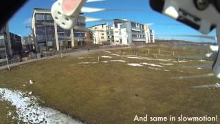 Phantom flips during testflight