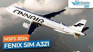 [MSFS 2024] Helsinki to London Heathrow - Fenix Sim A321 Finnair｜Drawyah