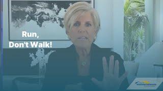 Suze Orman: Settlement Advice for Personal Injury Victims