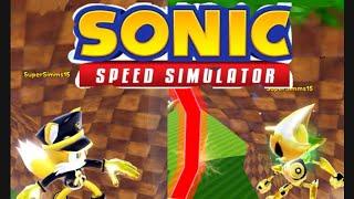 Hatching gold eggs to unlock Gold Metal Sonic (Sonic Speed Simulator)